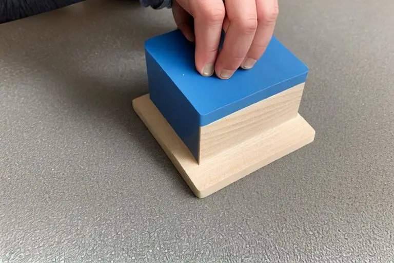 Sanding Block | Install Shiplap Over Popcorn Ceiling