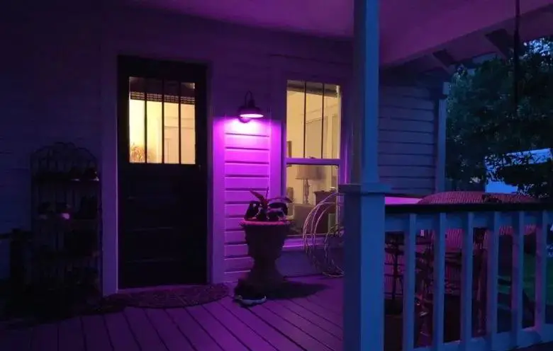 What is Purple Porch Light Color Meaning | What Does a Purple Porch Light Mean