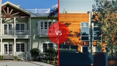 Modern vs Traditional House